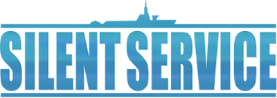 Silent Service logo for NES